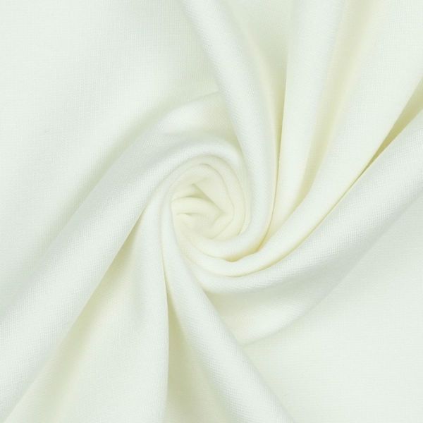 Romanit Jersey creme - Punto di Roma Royal uni ecru Powerstretch