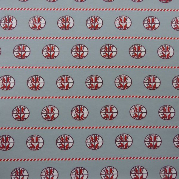 Jersey Wimmelbuch Wimmelbild Feuerwehr Kinderstoff - 55cm Panel