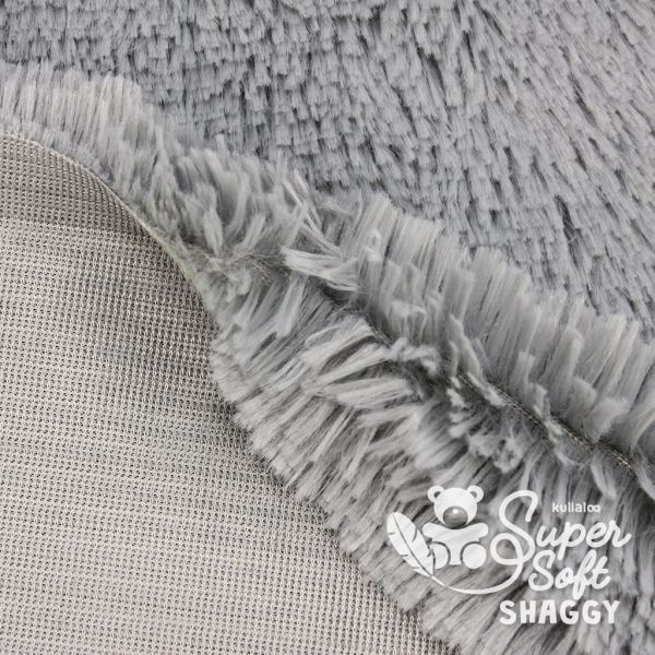 Kullaloo Zottel Shaggy grau – Langhaarplüsch 100x75cm