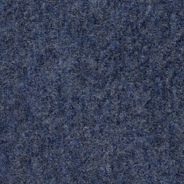 Merino aus 100% Schurwolle - Wollstoff blau meliert von Swafing Wollwalk Walkloden