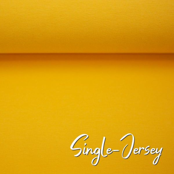 Single Jersey goldgelb - Baumwolljersey VANESSA von Swafing Kollektion FS25