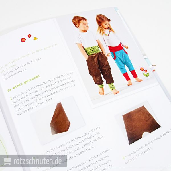 Mitwachs-Hosen – nähen für Babys & Kleinkinder – Pumphosen & Co in Gr. 50-104