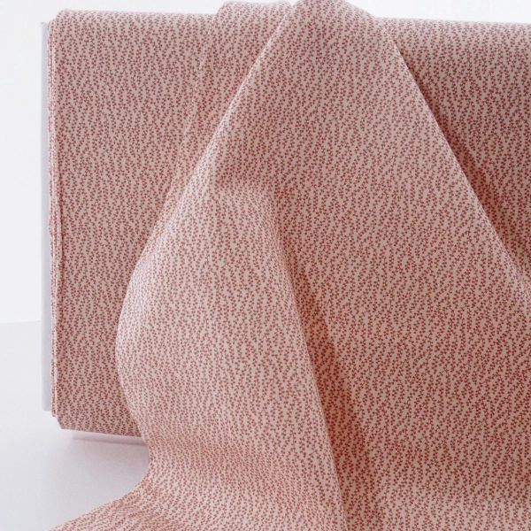 Baumwolle Jane kleine Zweige altrosa creme - Regency Romance by moda