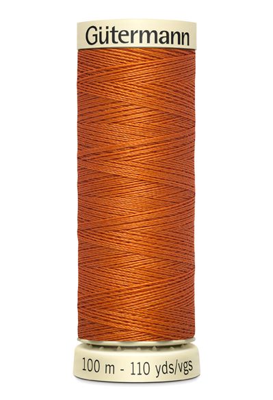 Nähgarn kupfer terracotta Fb. 982 - 100m Allesnäher Garn von Gütermann - Nähseide