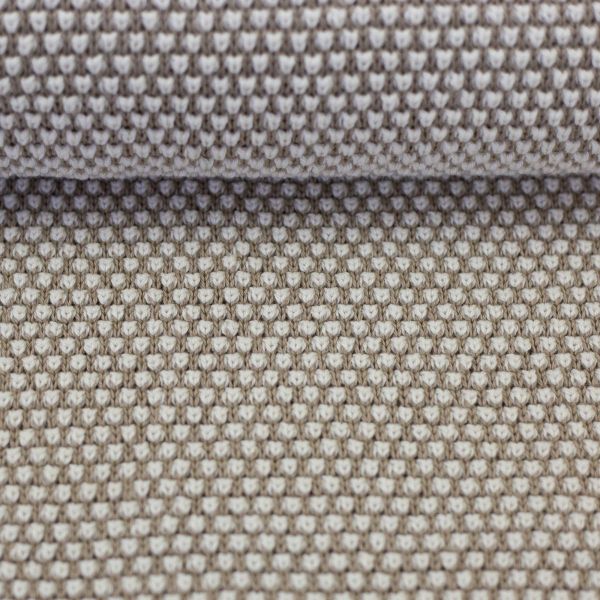 Weicher dicker Strickstoff beige – Baumwollstrick Ida von Swafing