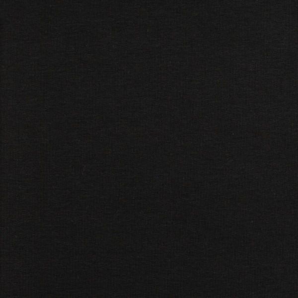 Sweat uni schwarz – French Terry black Maike von Swafing