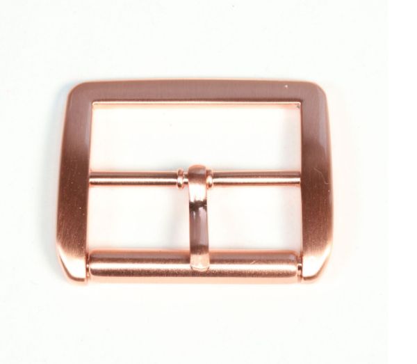 Gürtelschnalle 4cm rosegold | Metall Schnalle für 40mm Gurtband