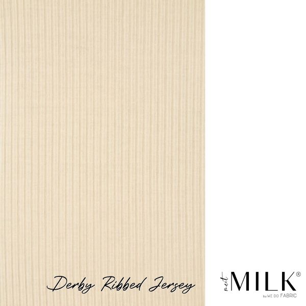 Derby Ribbed Jersey shell – meetMILK® Modal Rippjersey mit TENCEL™ Modal Fasern