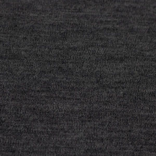 Weicher dünner Merinostrick dunkelgrau meliert - 100% Schurwolle Merino Strickstoff von Swafing