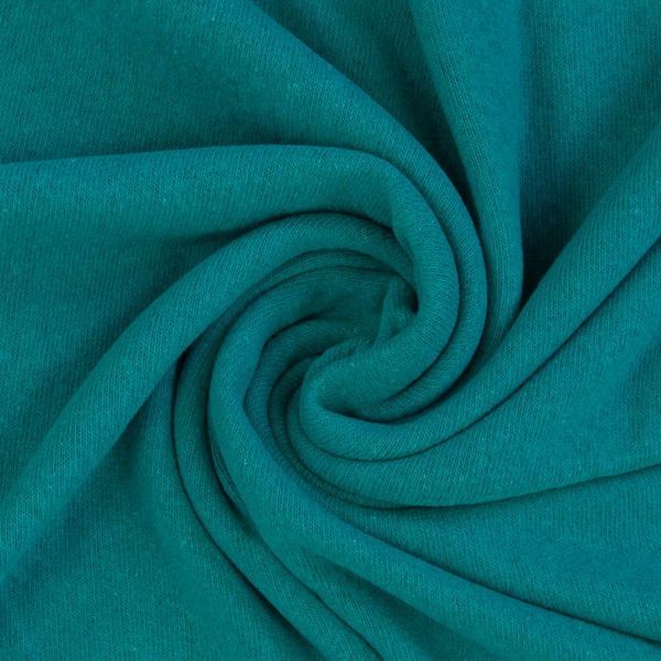 Baumwollstrick Bono Türkispetrol – weich und elastisch