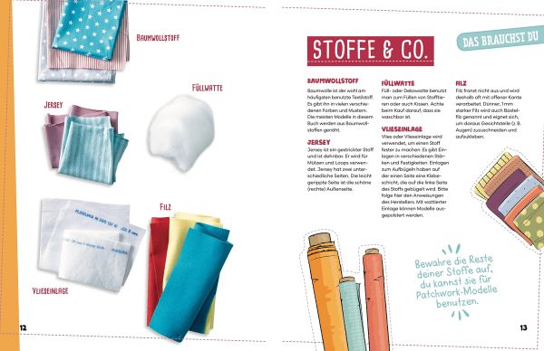 Näh mit! Die Kindernähschule NEUAUFLAGE – Buch mit vielen Schnittmustern für Kinder