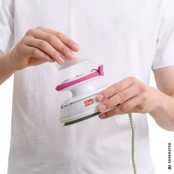 Prym Mini-Dampfbügeleisen Set Pink – Limited Edition mit Case & Silikonablage