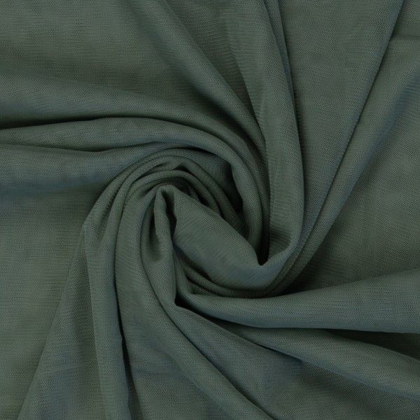 Softtüll in khaki - weicher feiner Tüll für Ballerina Petticoat Schultüte Brautmode & Deko