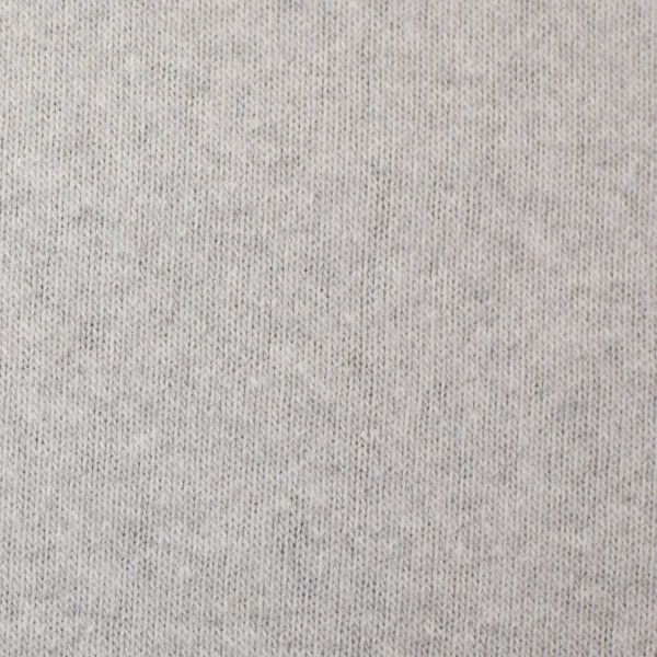 Weicher dicker Strickstoff in hellgrau – Strick Bono von Swafing