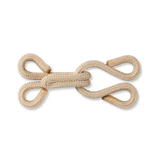 3 Pelzhaken & -augen von Prym in braun - Verschluß Haken Öse für Mantel & Jacke