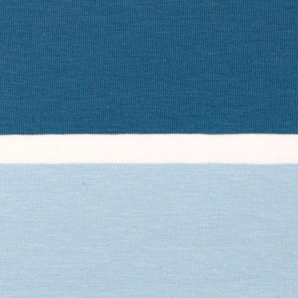 Jersey Blockstreifen blau – Serie Ringeljersey Lona von Swafing