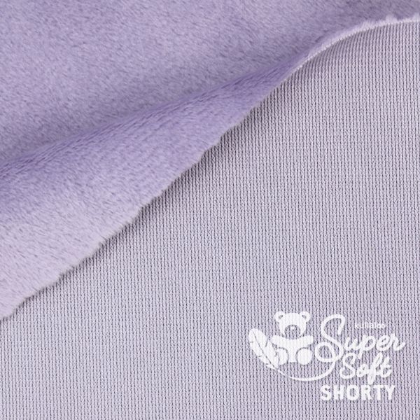 Kullaloo Plüsch SuperSoft Shorty flieder - Silky Minky Kuschel Nicki 100x75cm