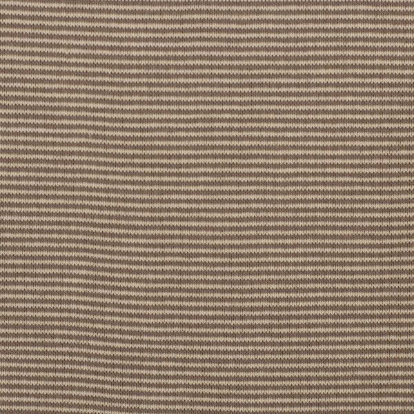 Bündchen Stella mit feinen Streifen beige – Rib Stripes by Swafing