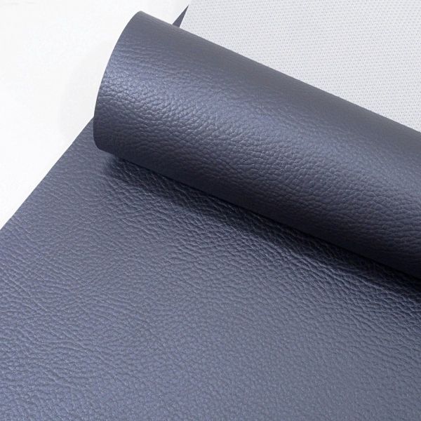 Kunstleder Lederimitat metallic dunkelgrau anthrazit – REX 790 genarbt