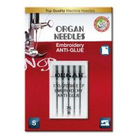 ORGAN ECO Nähmaschinen Nadeln – Embroidery Antiglue 75/11 – für Stickmaschinen ORGAN ECO Nähmaschinen Nadeln – Embroidery Antiglue 75/11 – für Stickmaschinen