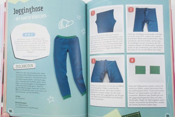 Näh mit! Das große Ideenbuch – Buch mit 34 Schnittmustern für Kids