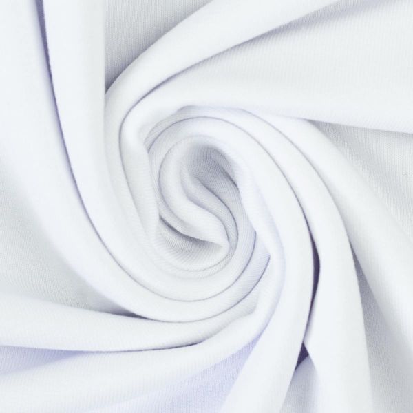 Modal Sweat in weiß - Serie Paula von Swafing - French Terry in aktuellen Trendfarben