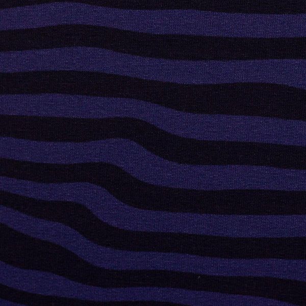 French Terry What the Duck Kombistoff Wellen blau - Salty Soul by Thorsten Berger