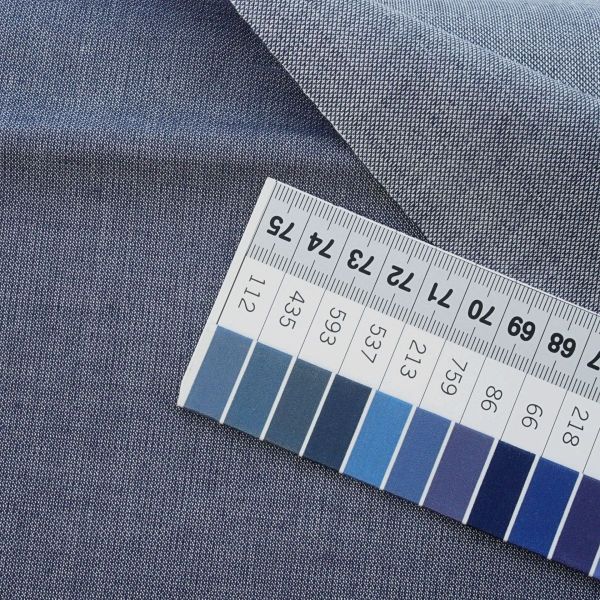 Tencel Viskose Baumwolle Leinen Mix dunkelblau - Lyocell Elina von Swafing