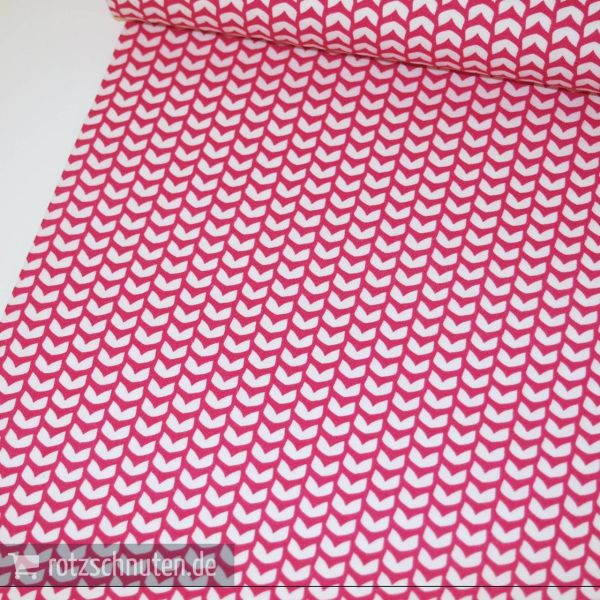 Stretch Baumwollsatin Mini Fin by Lila Lotta – himbeere pink