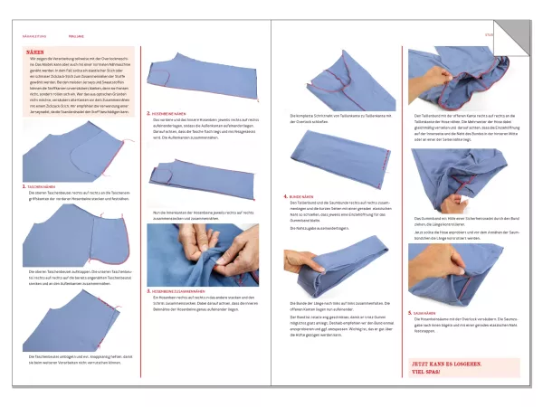 Schnittmuster FRAU JANE • Jogginghose mit geradem Bein für Damen • Gr. XS-XXL