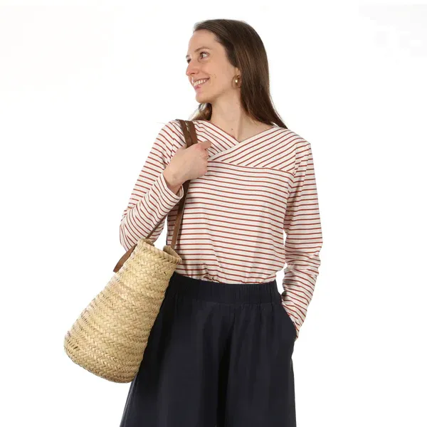 Schnittmuster FRAU YOLA • Shirt mit Passe von Studio Schnittreif • Gr. XS-XXL