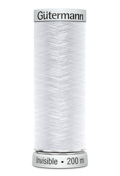 Unsichtbares Nähgarn Invisible Fb. 1001 - 200m transparentes Nähgarn von Gütermann