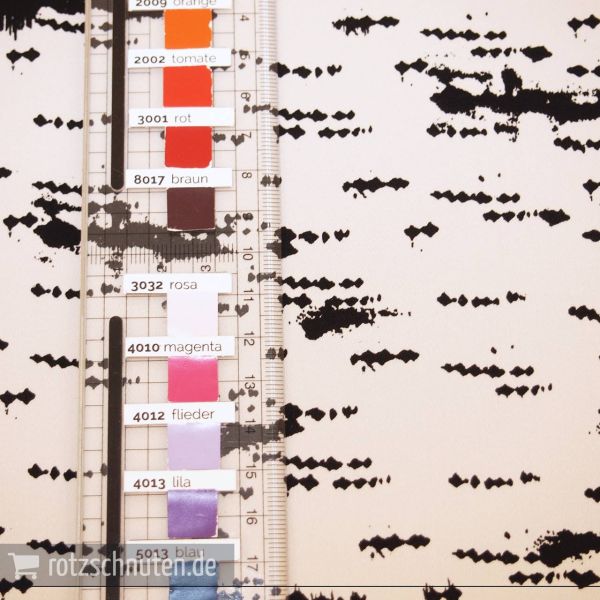 Stretch Baumwollsatin SCRATCH Birkenrinde beige schwarz – Milliblue's Wild Things