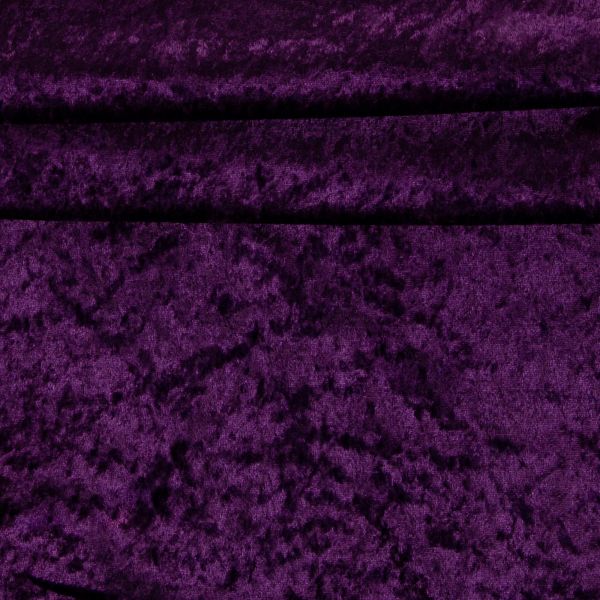 Pannesamt in lila violett - Samtstoff für Deko Karneval Fasching Halloween