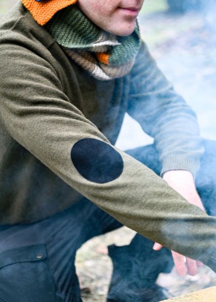 Prym x FabPatch Merino Reparaturflicken schwarz 2 Stück