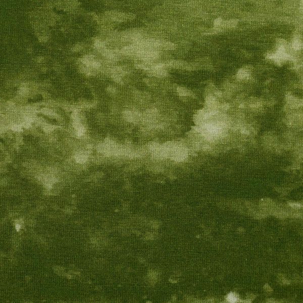 Jersey Batik in Oliv Grün - Baumwolljersey von Swafing