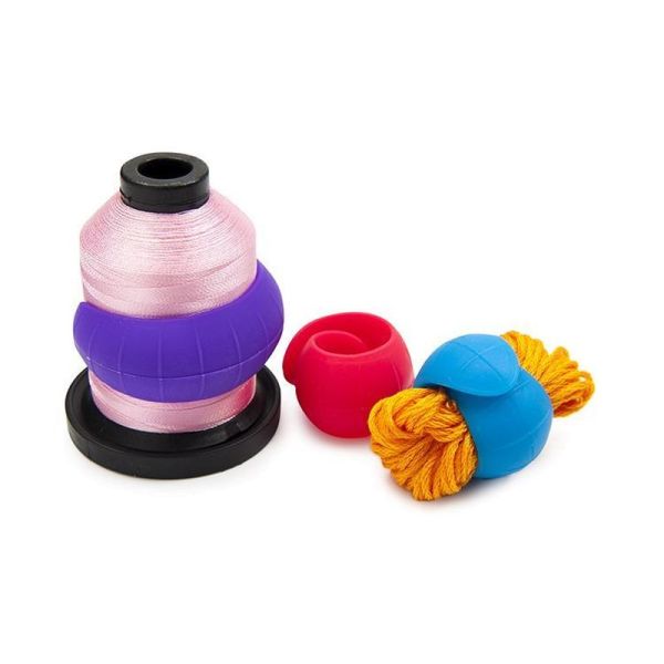 3 Garnhalter im Set für Ordnung im Garn Regal - für Nähgarn Stickgarn oder Konen