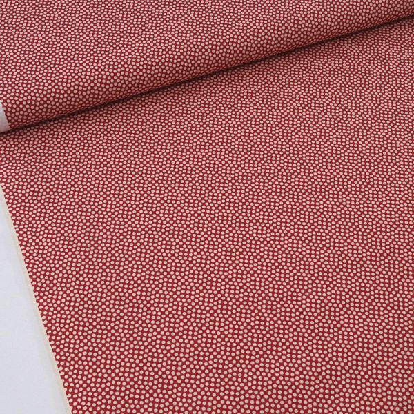 Baumwolle Punkte rost rot - Seamstress Trim 9774R