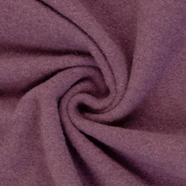 Wollfleece altrosa aus 100% Schurwolle - hochwertiger Wollstoff Nena von Swafing