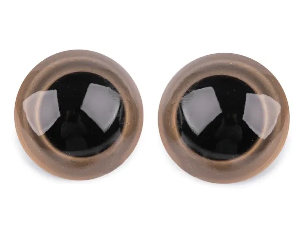 Sicherheitsauge Beige 45 mm – großes Auge für Puppen & Kuscheltiere