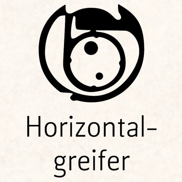 5 Unterfaden Spulen aus Kunststoff für Nähmaschinen mit Horizontalgreifer 20,5mm