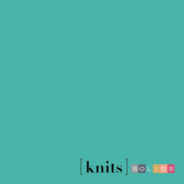 Baumwolljersey uni türkis mint – Knits Solid turquoise KS-102 von Art Gallery