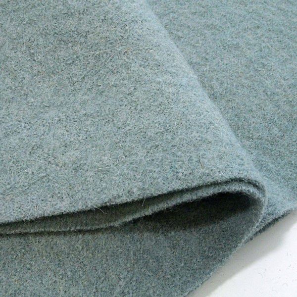 Klassischer Walkloden aus 100% Wolle helles mint grün – Wollwalk Naomi von Swafing