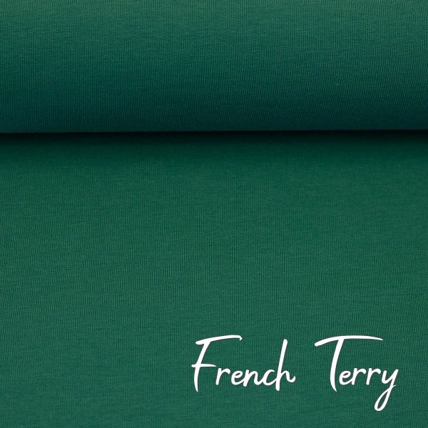 Sweat uni grün - French Terry MAIKE von Swafing Kollektion FS26