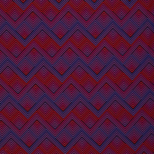 Canvas Abby geometrisch pink-lila-rot auf Schwarz – Swafing