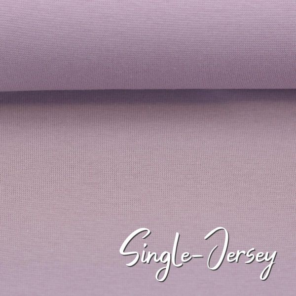 Single Jersey dusty mauve - Baumwolljersey VANESSA von Swafing