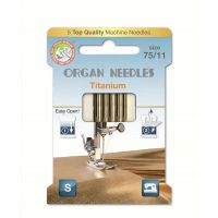 ORGAN ECO Nähmaschinen Nadeln – Titanium 75/11 – für fast alle Stoffe ORGAN ECO Nähmaschinen Nadeln – Titanium 75/11 – für fast alle Stoffe