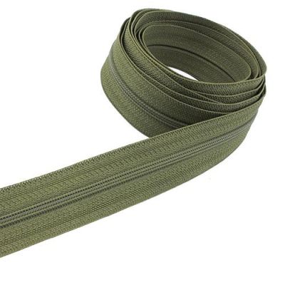 Reißverschluss endlos 3mm 5761 khaki – Opti S40 Endlosreißverschluss
