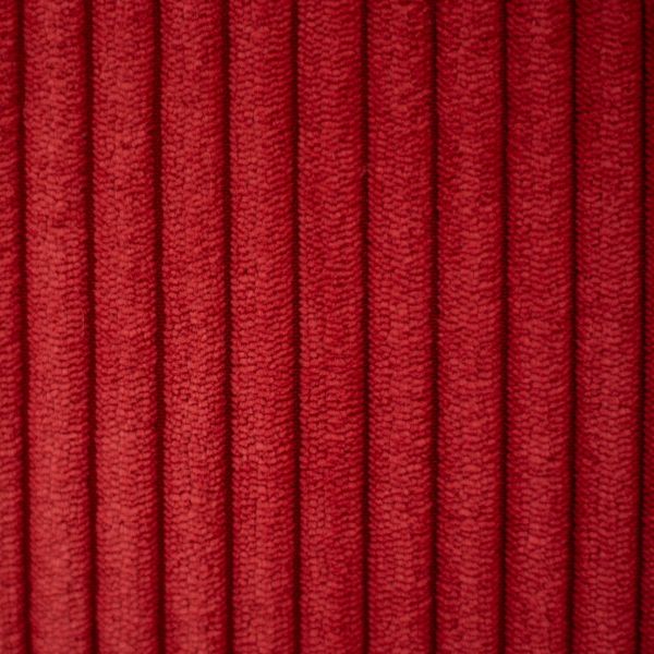 Samtcord uni mohnblumen rot – robuster Breitcordstoff für Möbel & Taschen Wanja von Swafing