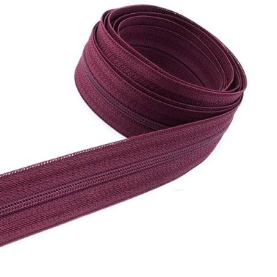 Reißverschluss endlos 3mm 3944 weinrot – Opti S40 Endlosreißverschluss